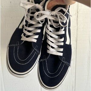 VANS Sk8-Hi Navy - SK8 HI Men's Size 9/Women's Size 10.5